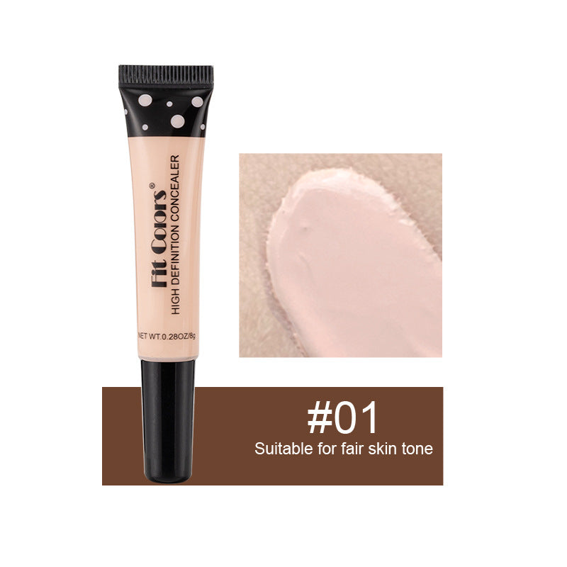 Professional 8-Color Concealer Palette - Full Coverage Liquid Foundation