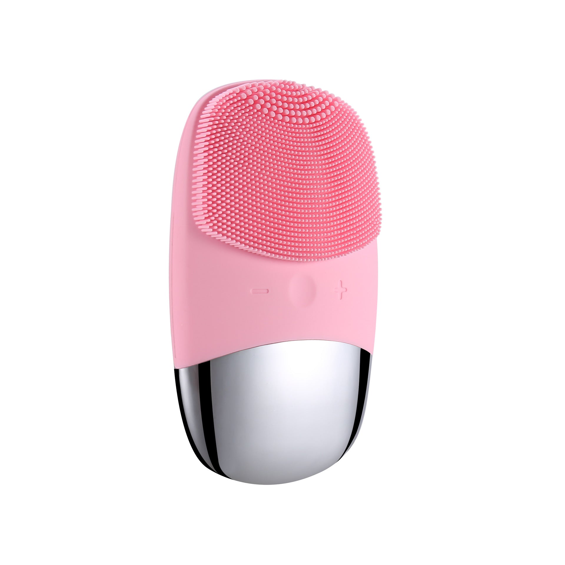 Mini Silicone Face Cleansing Brush - Electric Facial Cleanser & Massager