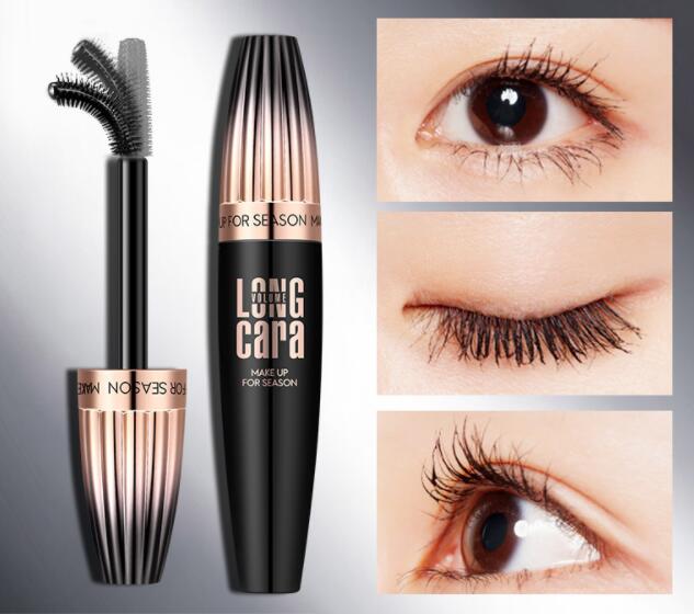 4D Silk Fiber Mascara - Waterproof Long Curling Black Lash Mascara