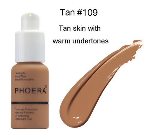 Matte Foundation Cream - Oil Control Press-Type Concealer for Flawless Coverage