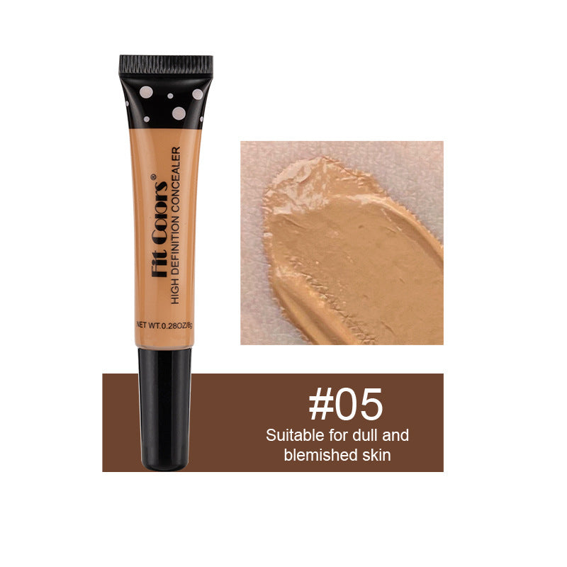 Professional 8-Color Concealer Palette - Full Coverage Liquid Foundation