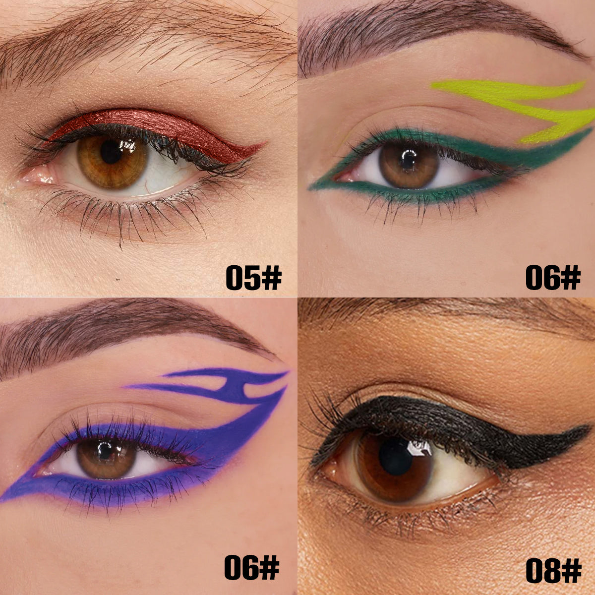 Waterproof Colorful Eyeliner Set
