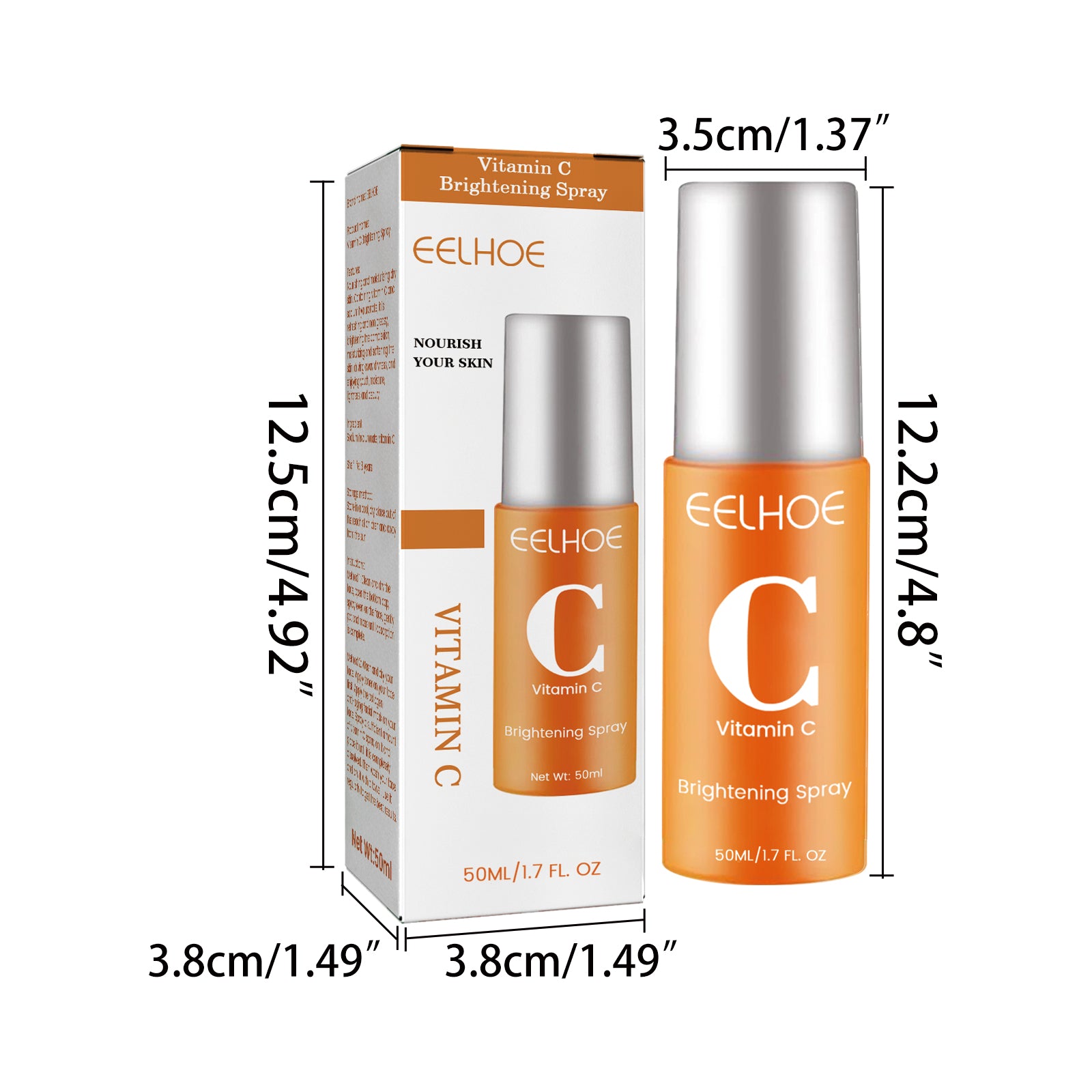 Vitamin C Moisturizing Spray Moisturizing And Moisturizing Skin Lightening Acne Spots Rejuvenating And Whitening Spray