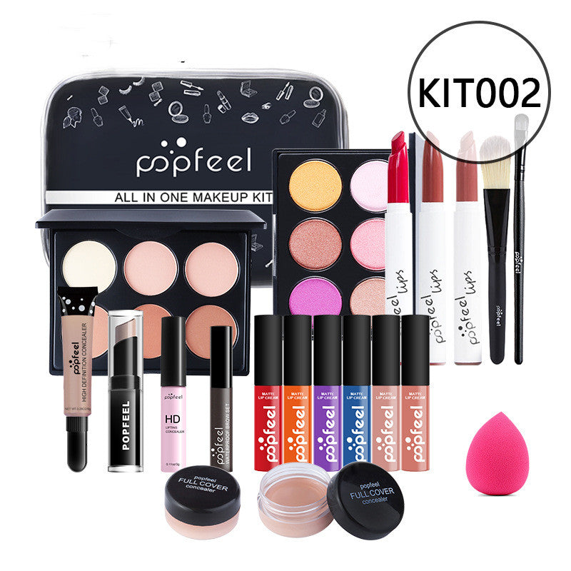 Complete Beginner Makeup Set - Essential Cosmetics Kit with Concealer, Eyeliner & Eyebrow Pencil
