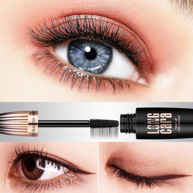 4D Silk Fiber Mascara - Waterproof Long Curling Black Lash Mascara