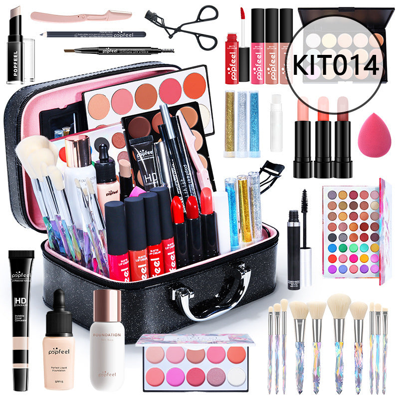 Complete Beginner Makeup Set - Essential Cosmetics Kit with Concealer, Eyeliner & Eyebrow Pencil