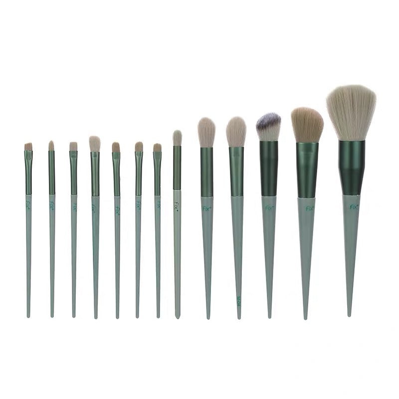 Professional 13-Piece Makeup Brush Set - Complete Cosmetic Beauty Tools Collection