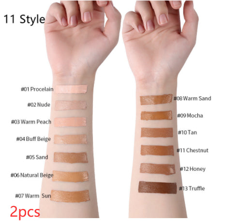 Oil Control Liquid Foundation - Full Coverage Concealer Makeup