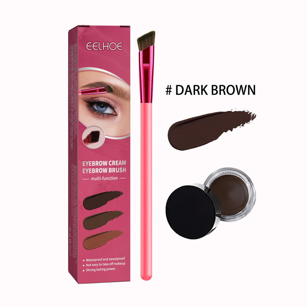 Multi-functional Eyebrow Brush Set For Filling, Shaping, And Coloring Smooth Eyebrows Makeup Kit