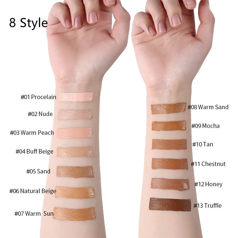 Oil Control Liquid Foundation - Full Coverage Concealer Makeup