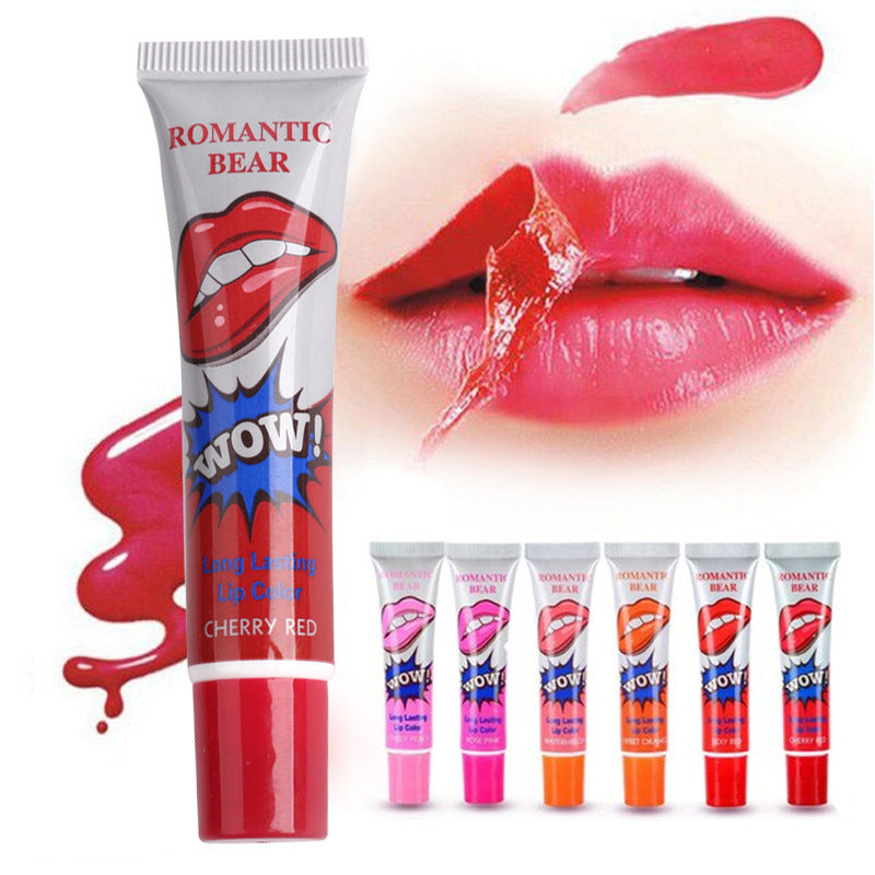 Peel-Off Liquid Lipstick Set - Waterproof Long-Lasting Lip Tint (6 Colors)
