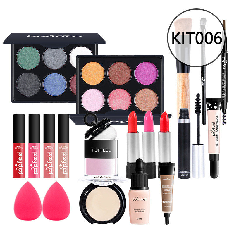 Complete Beginner Makeup Set - Essential Cosmetics Kit with Concealer, Eyeliner & Eyebrow Pencil
