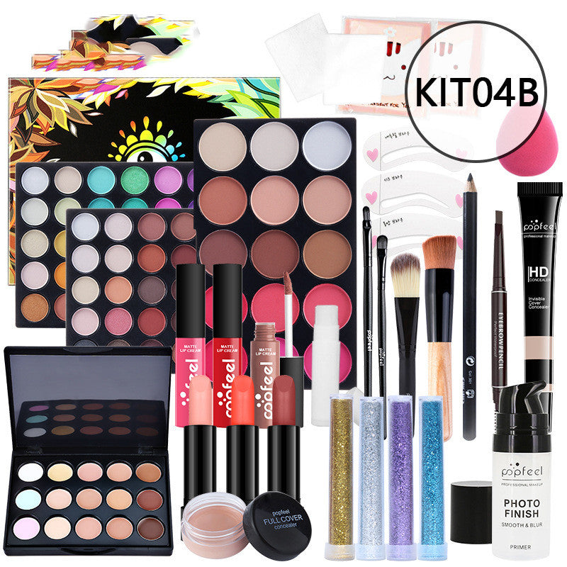 Complete Beginner Makeup Set - Essential Cosmetics Kit with Concealer, Eyeliner & Eyebrow Pencil