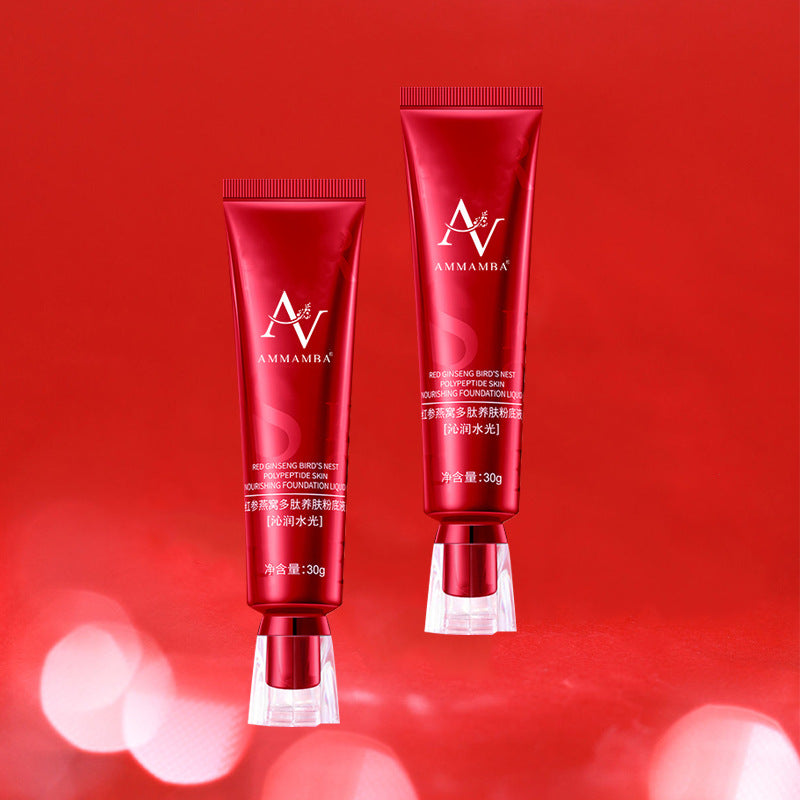 Bird's Nest Liquid Foundation - Long-Lasting Concealer Makeup