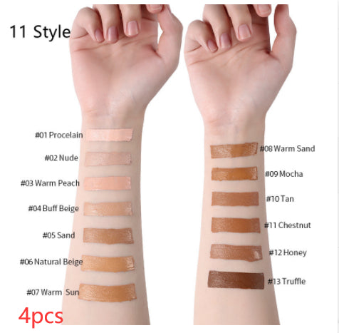 Oil Control Liquid Foundation - Full Coverage Concealer Makeup