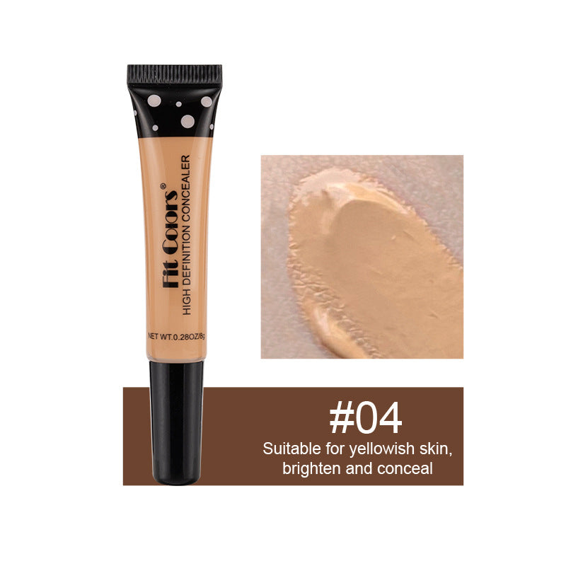Professional 8-Color Concealer Palette - Full Coverage Liquid Foundation