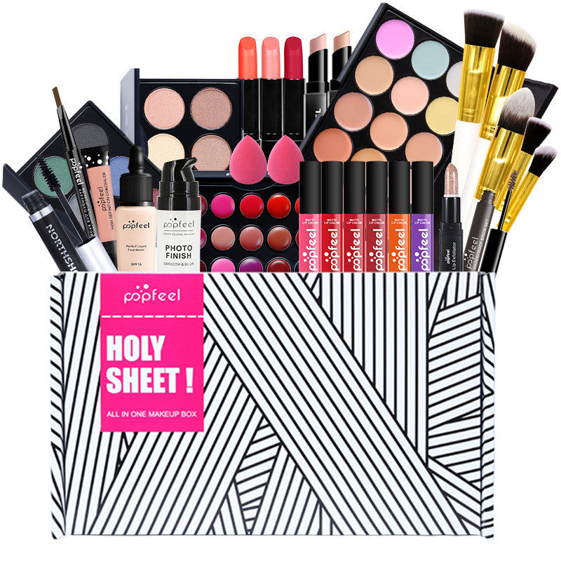 Complete Beginner Makeup Set - Essential Cosmetics Kit with Concealer, Eyeliner & Eyebrow Pencil