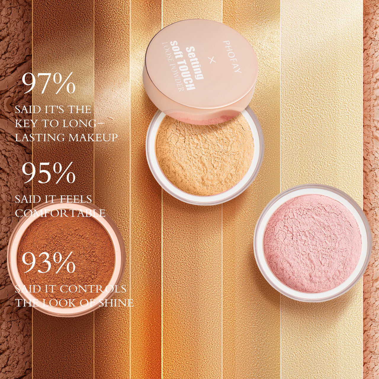 Lightweight Loose Powder for All-Day Flawless Finish