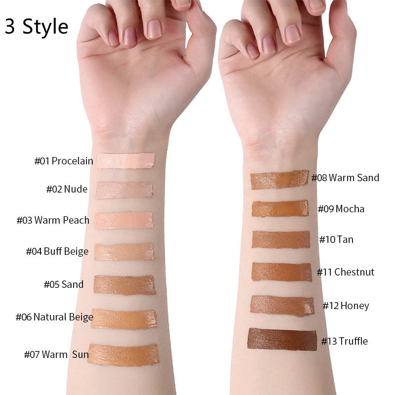 Oil Control Liquid Foundation - Full Coverage Concealer Makeup