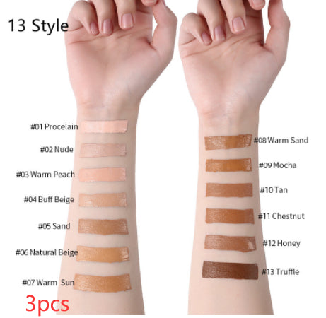 Oil Control Liquid Foundation - Full Coverage Concealer Makeup
