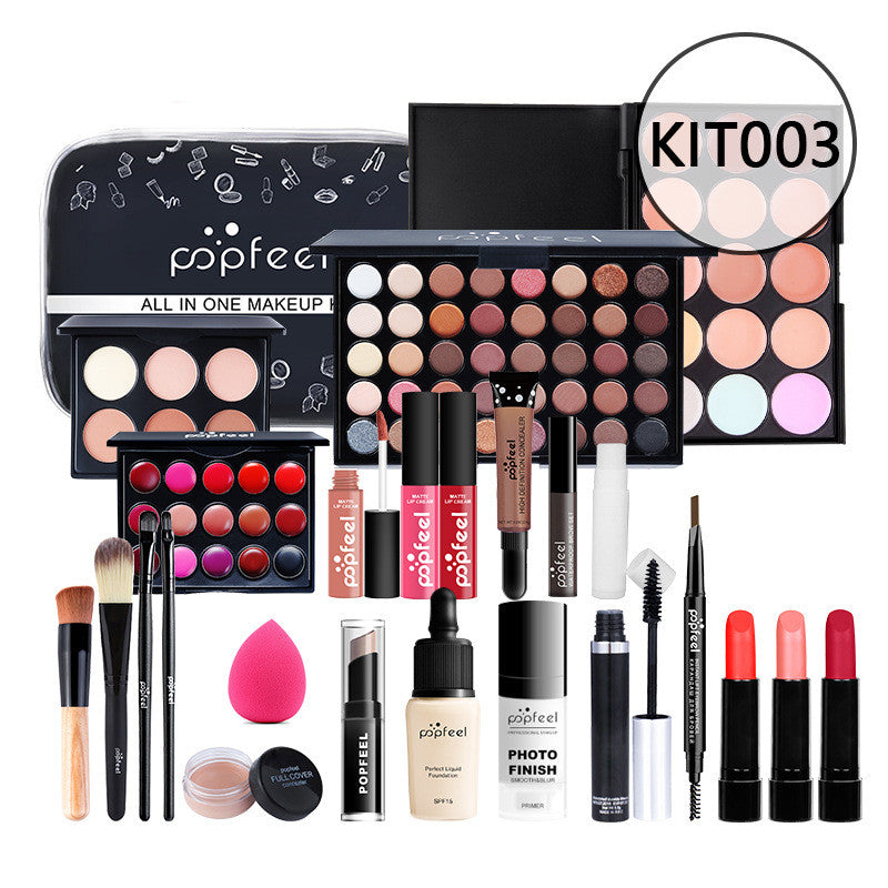 Complete Beginner Makeup Set - Essential Cosmetics Kit with Concealer, Eyeliner & Eyebrow Pencil