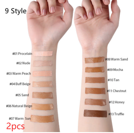 Oil Control Liquid Foundation - Full Coverage Concealer Makeup