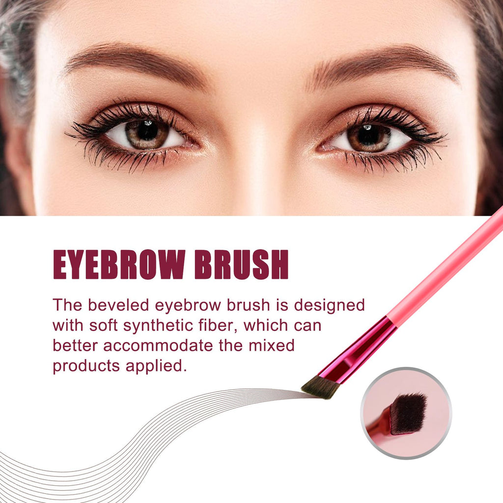 Multi-functional Eyebrow Brush Set For Filling, Shaping, And Coloring Smooth Eyebrows Makeup Kit