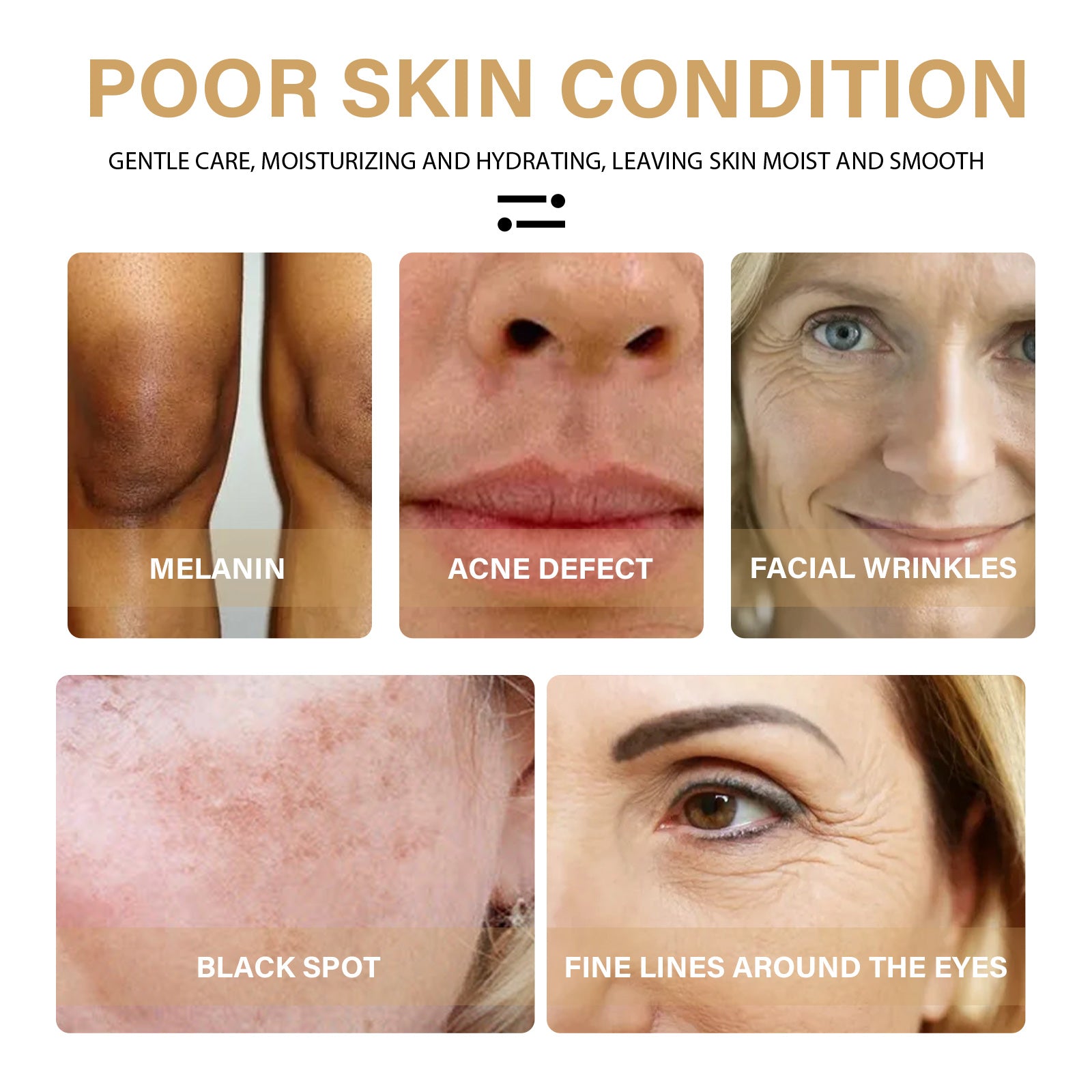 Turmeric Dark Spot Correction Face Care Spot Moisturizing And Repairing Skin Tone Serum