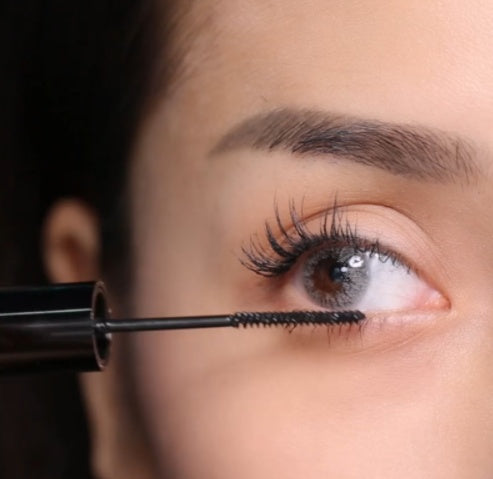 Professional Waterproof Mascara - Natural Black Curling & Lengthening Formula
