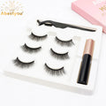 Complete Lash Makeup Kit - 3D Magnetic Mink Lashes with Extensions & Accessories