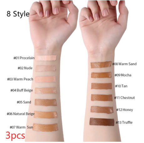 Oil Control Liquid Foundation - Full Coverage Concealer Makeup