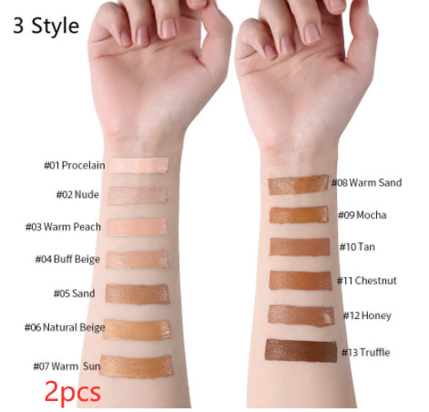 Oil Control Liquid Foundation - Full Coverage Concealer Makeup