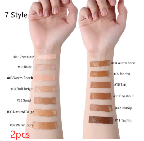 Oil Control Liquid Foundation - Full Coverage Concealer Makeup