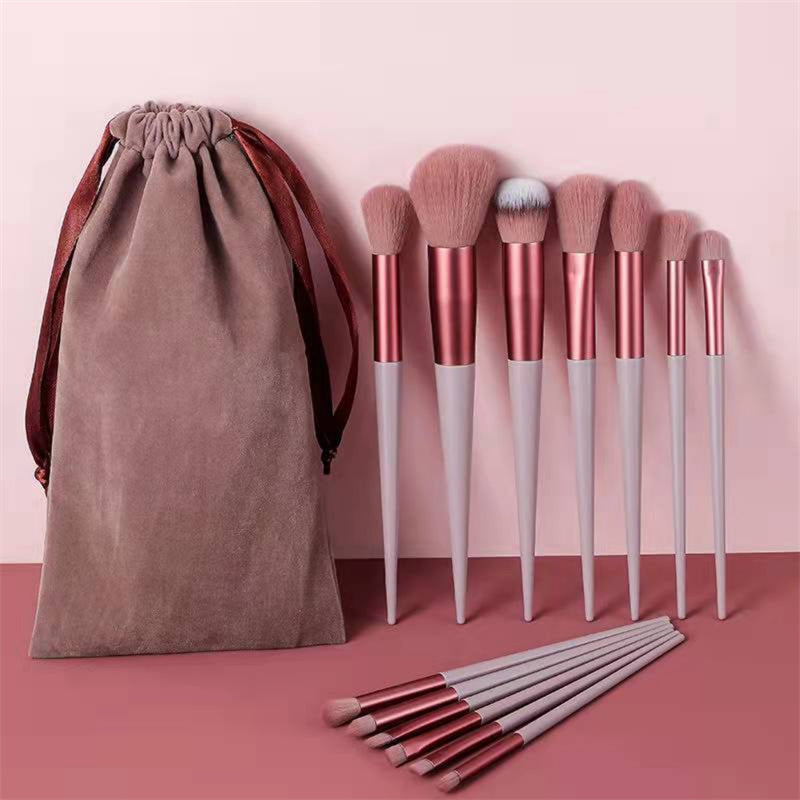Professional 13-Piece Makeup Brush Set - Complete Cosmetic Beauty Tools Collection