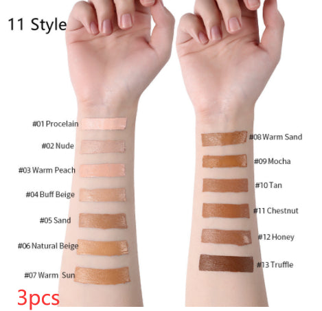Oil Control Liquid Foundation - Full Coverage Concealer Makeup