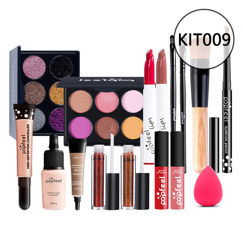 Complete Beginner Makeup Set - Essential Cosmetics Kit with Concealer, Eyeliner & Eyebrow Pencil