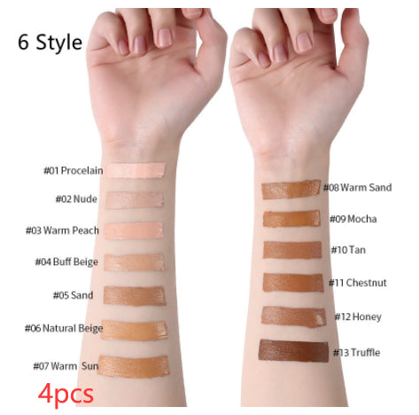 Oil Control Liquid Foundation - Full Coverage Concealer Makeup