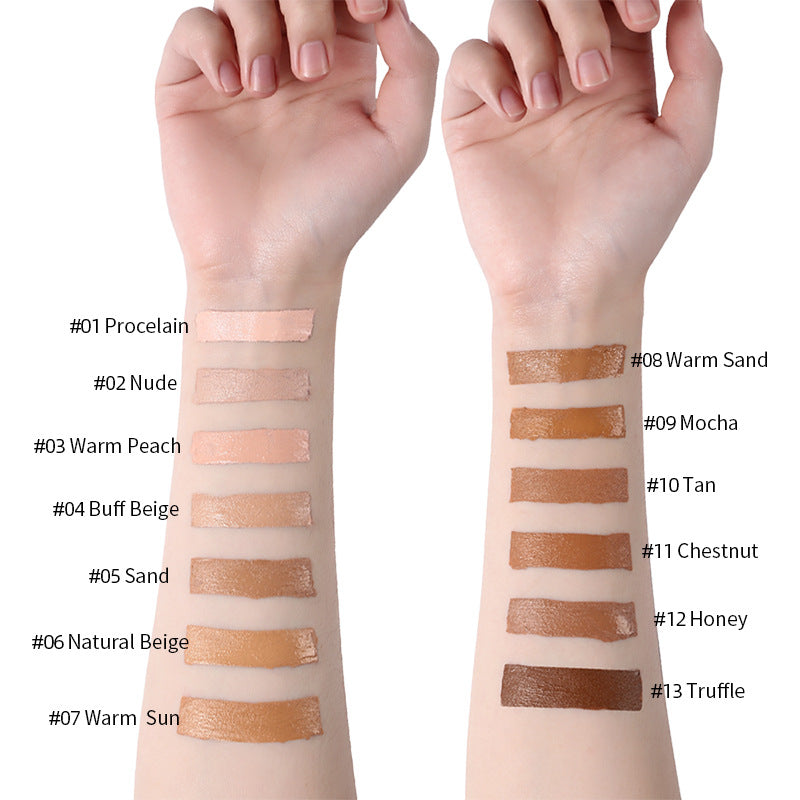 Oil Control Liquid Foundation - Full Coverage Concealer Makeup