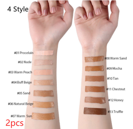 Oil Control Liquid Foundation - Full Coverage Concealer Makeup
