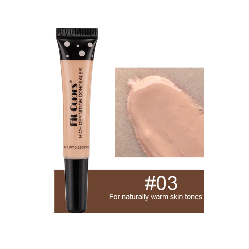 Professional 8-Color Concealer Palette - Full Coverage Liquid Foundation